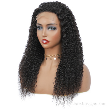 YS Natural Human Hair Wig For Black Women 10A Virgin Transparent Lace Front Wigs brazilian and Peruvian Frontal Wig Human Hair